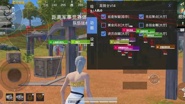 和平精英辅助【XL主播定制】独家绘制透视 完美过检 雷达预警  生态触摸锁 函数自瞄 可观透