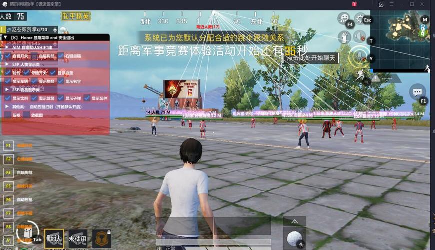 【神罚特别版】✅支持所有电脑系统，支持模拟器高清版。人物透视 锁死自瞄 射线方框 物资显示